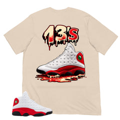 13's Dripping Shirt - Match Air Jordan 13 'True Red' 2026