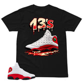 13's Dripping Shirt - Match Air Jordan 13 'True Red' 2026