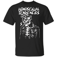 Homosexual Tendencies Skeleton Shirt Gay Merch LGBT Skeletal Unique Clothing - Zadago