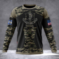 IDF Hoodie Israel Defense Forces Hoodie IDF Sweatshirt USA Stand With Israel Sweatshirt Israel Merch - Zadago