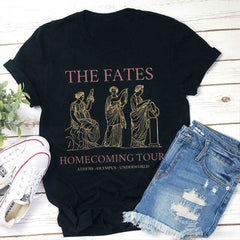 The Fates Homecoming Tour T-Shirt Athens Olympus Underworld Mythology T-Shirts - Zadago
