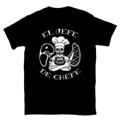 El Jefe De Chefe OG Chef's T-Shirt Gifts For Chefers - Zadago