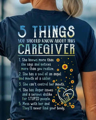 5 Things You Should Know About This Caregiver T-shirt Gift For Caregivers - Zadago
