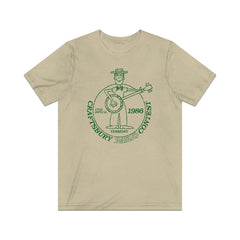 Craftsbury Banjo Contest 1986 Vintage T-Shirt Birthday Ideas For Husband - Zadago
