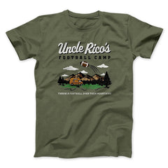 Uncle Ricos Football Camp T-Shirt Funny Napoleon Dynamite Tees Gifts For Dudes - Zadago