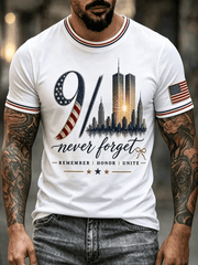 911 We Will Never Forget 2001 2026 T-Shirt Twin Towers American Clothing Unique Gift For Him