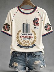 We Will Never Forget 2001 2026 T-Shirt 25th Anniversary Shirt Gifts For Women Fans