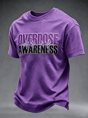 No More Stigma No More Shame Overdose Awareness T-Shirt Ribbon Merch Unique Gifts