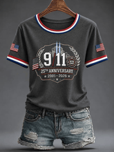 25 Years Anniversary 2001 2026 Merch We Will Never Forget T-Shirt Birthday For Her