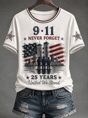 United We Stand 25 Years Never Forget 2001 2026 T-Shirt FDNY Firefighter Shirt Fan Gift