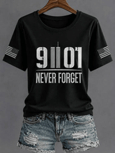 25 Years Never Forget 2001 2026 T-Shirt 25th Anniversary Clothes Gift For Her