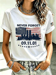 We Will Never Forget T-Shirt 25 Years Of Remembrance Merch Birthday Gift Ideas For Her