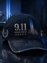 911 Patriot Day Never Forget Hat Twin Towers Memorial Cap Unique Gift For Husband Birthday