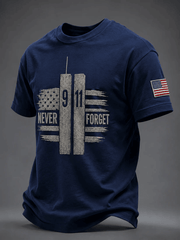 Never Forget 911 T-Shirt 25th Anniversary Remember Shirt Birthday Present For Him