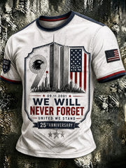 9 11 25th Anniversary Never Forget T-Shirt Patriotic 9 11 Shirt Unique Gift Ideas