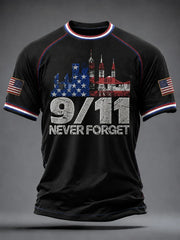 911 25th Anniversary Never Forget T-Shirt 911 Commemorative Shirt Gift For Patriots
