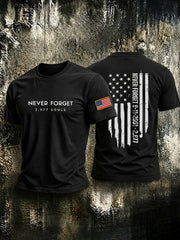 911 25th Anniversary Never Forget T-Shirt Patriotic Apparel 911 Gift Ideas