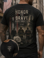 911 25th Anniversary Never Forget Vintage Shirt 911 Clothing Tribute Gift For Dad