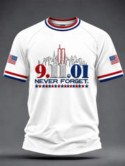 911 25th Anniversary Never Forget T-Shirt 911 Memorial Clothes Good Gift For Patriots
