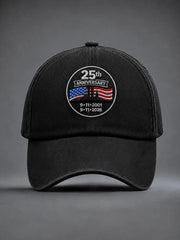 911 25th Anniversary Never Forget Hat 911 Tribute Baseball Cap Patriotic Gift Ideas