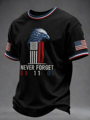 9 11 25th Anniversary Never Forget Eagle T-Shirt Best 9 11 Apparel Gift Ideas