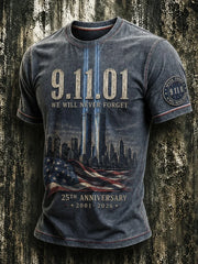 9 11 Never Forget Vintage Shirt 9 11 25th Anniversary Never Forget Apparel Gift Ideas