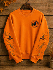 Halloween Witch Sweatshirt Spooky Witch Clothing Best Gifts For Men