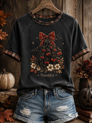 Thankful T-Shirt Halloween Ghost Tee Halloween Sweatshirt For Women