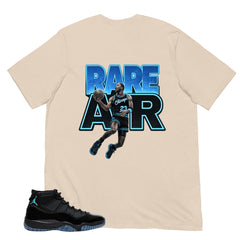 Rare Air Shirt - Matching Air Jordan 11 Gamma Blue 2025
