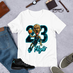 23 Flight MJ Shirt - Matching Air Jordan 11 Gamma Blue 2025