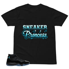 Sneaker Princess Shirt - Matching Air Jordan 11 Gamma Blue 2025