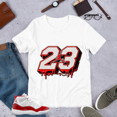 Number 23 Legend Shirt - Matching Air Jordan 11 Retro 'Cherry'