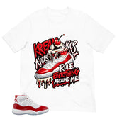 Kream Kicks Shirt - Matching Air Jordan 11 Retro 'Cherry'