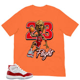23 Flight MJ Shirt - Matching Air Jordan 11 Retro 'Cherry'