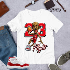 23 Flight MJ Shirt - Matching Air Jordan 11 Retro 'Cherry'