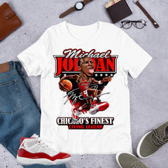 MJ Living Legend Shirt - Matching Air Jordan 11 Retro 'Cherry'