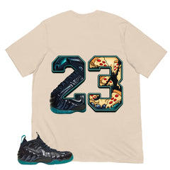 23 Legend MJ Shirt to Matching Foams Pro Aqua