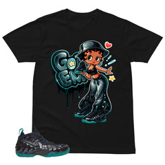 Got 'Em Lady Shirt to Matching Foams Pro Aqua
