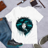 Afro Queens Shirt to Matching Foams Pro Aqua