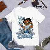 Graphic Tee Vibe Check Shirt - Matching Air Jordan 5 Retro 'Wolf Grey' 2026