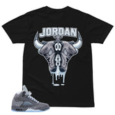 23 Bull Legend Shirt - Matching Air Jordan 5 Retro 'Wolf Grey' 2026