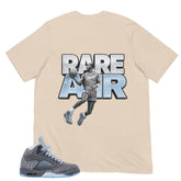 Rare Air Shirt - Matching Air Jordan 5 Retro 'Wolf Grey' 2026