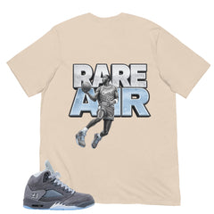 Rare Air Shirt - Matching Air Jordan 5 Retro 'Wolf Grey' 2026
