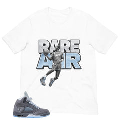 Rare Air Shirt - Matching Air Jordan 5 Retro 'Wolf Grey' 2026
