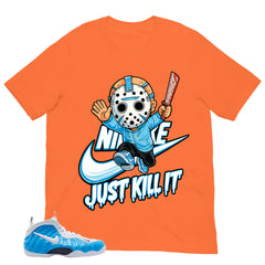Just Kill It Shirt - Matching Air Foamposite Pro 'University Blue' 2026