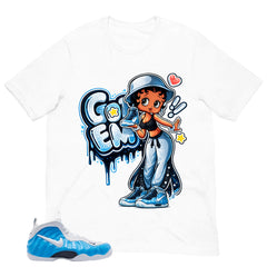 Got 'Em Lady Shirt - Matching Air Foamposite Pro 'University Blue' 2026