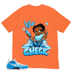 Vibe Check Shirt - Matching Air Foamposite Pro 'University Blue' 2026