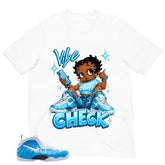 Vibe Check Shirt - Matching Air Foamposite Pro 'University Blue' 2026