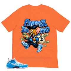 Finesse The Bag Shirt - Matching Air Foamposite Pro 'University Blue' 2026
