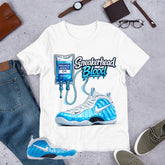 Sneakerhead Blood Shirt - Matching Air Foamposite Pro 'University Blue' 2026